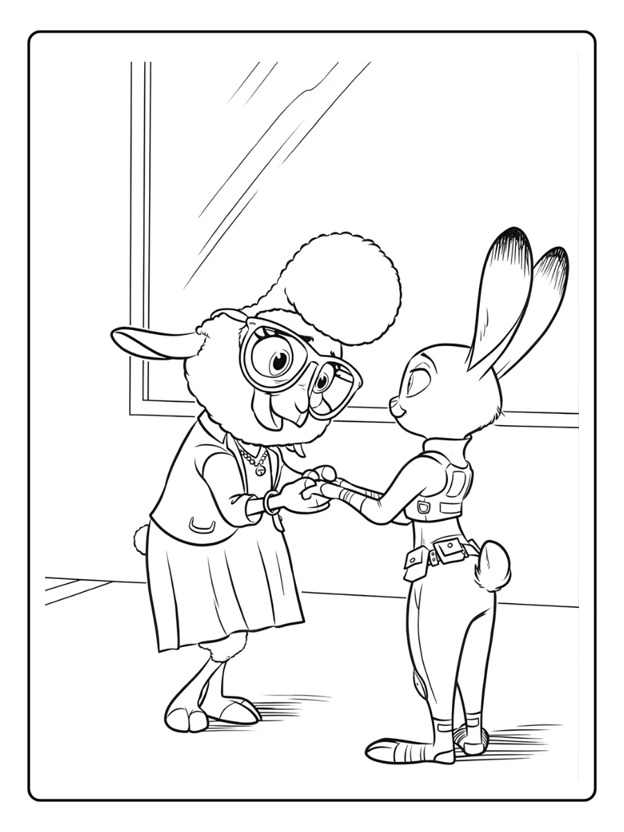 Coloriage Zootopia (37)