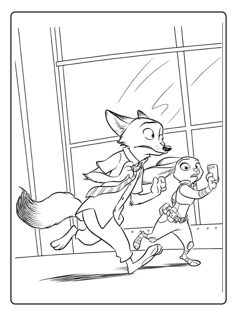 Coloriage Zootopia (39)