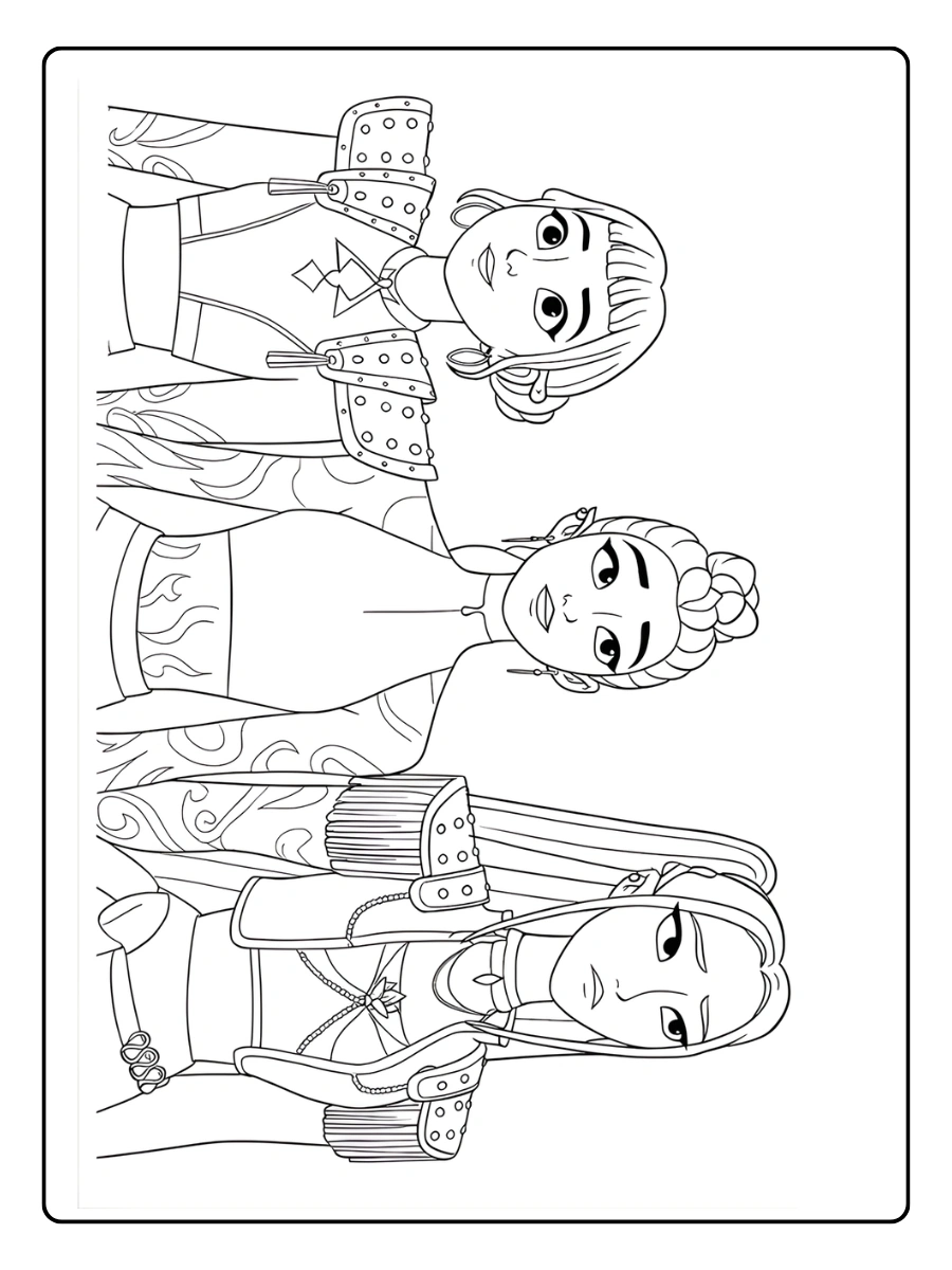 Huntrx KPop Demon Hunters Coloriage (14)