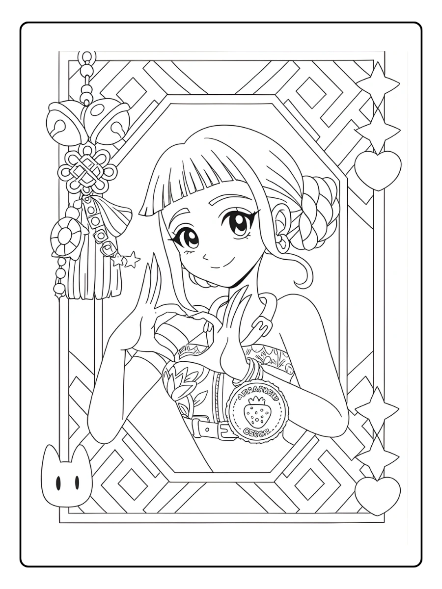 Huntrx KPop Demon Hunters Coloriage (49)