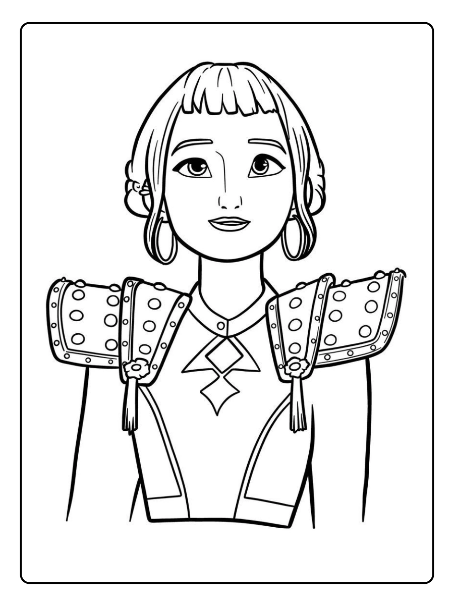 Huntrx KPop Demon Hunters Coloriage (53)