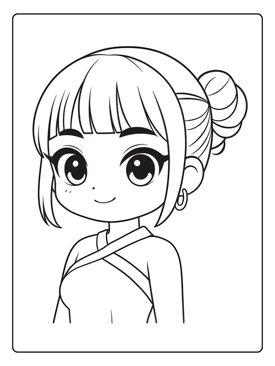 Huntrx KPop Demon Hunters Coloriage (54)