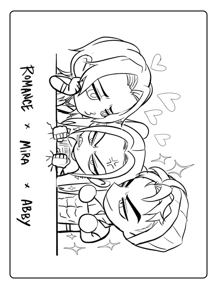Mira KPop Demon Hunters Coloring Pages (10)