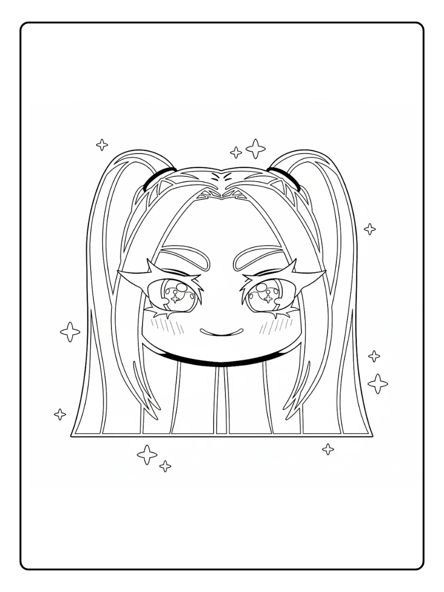 Mira KPop Demon Hunters Coloring Pages (29)