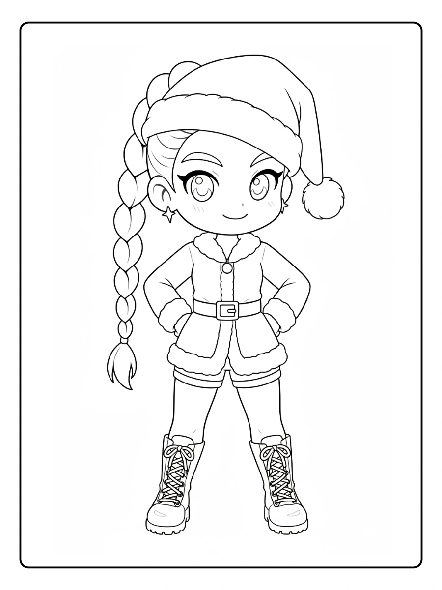 Rumi KPop Demon Hunters Coloriage (39)