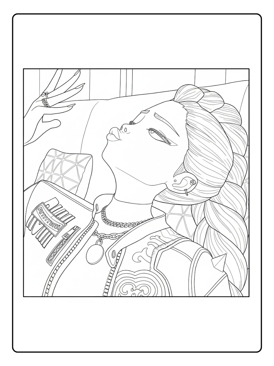 Rumi KPop Demon Hunters Coloriage (47)