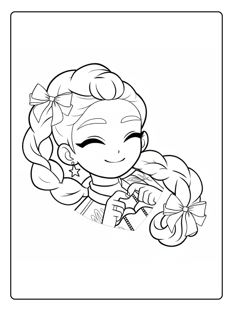 Rumi KPop Demon Hunters Coloriage (57)