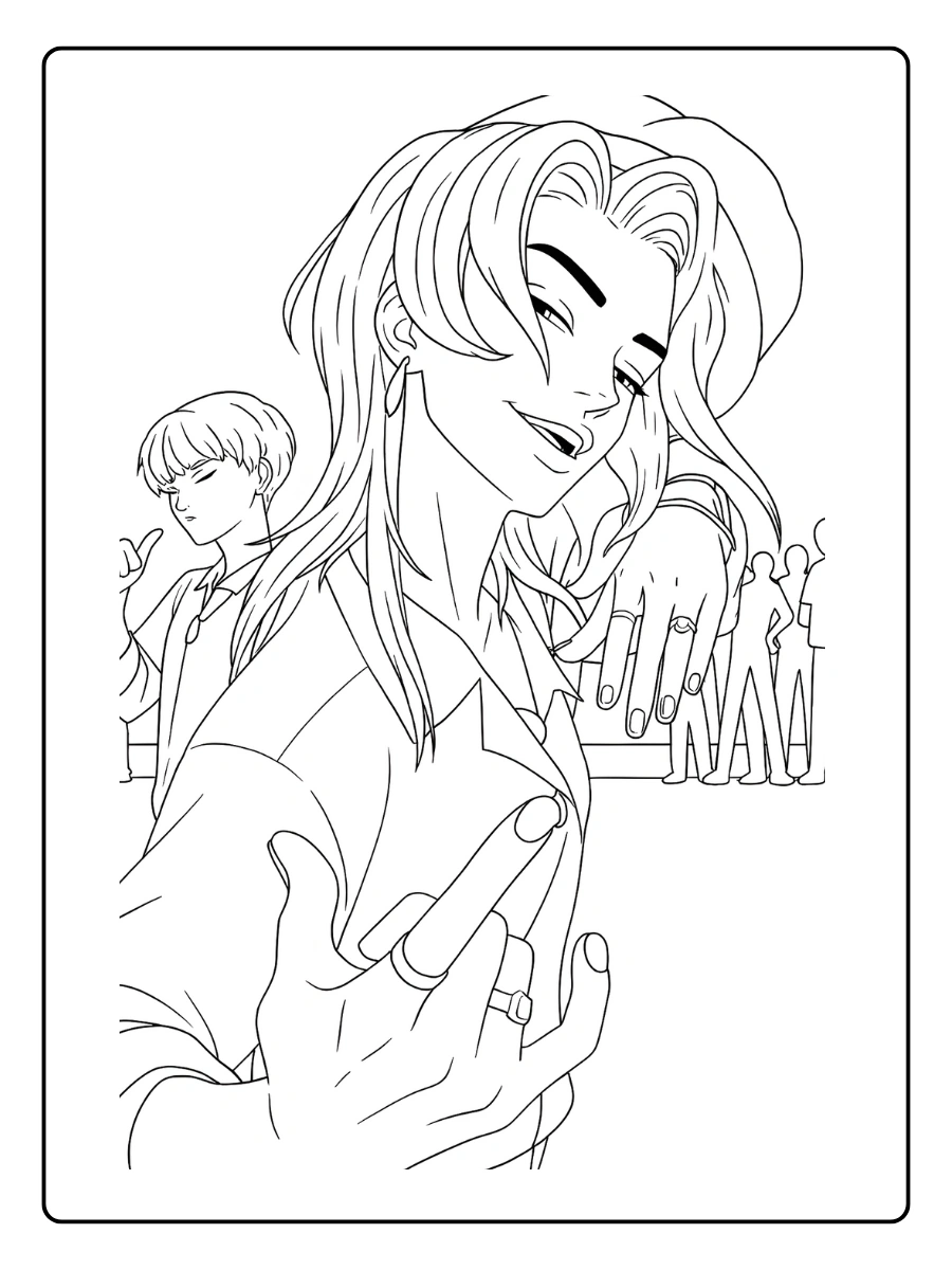 Saja Boys Coloriage (11)