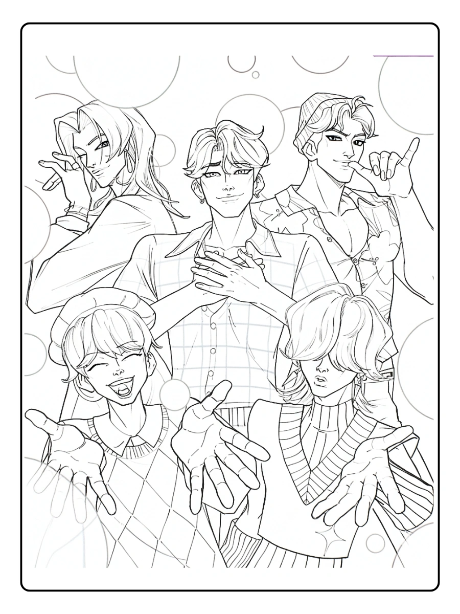 Saja Boys Coloriage (16)