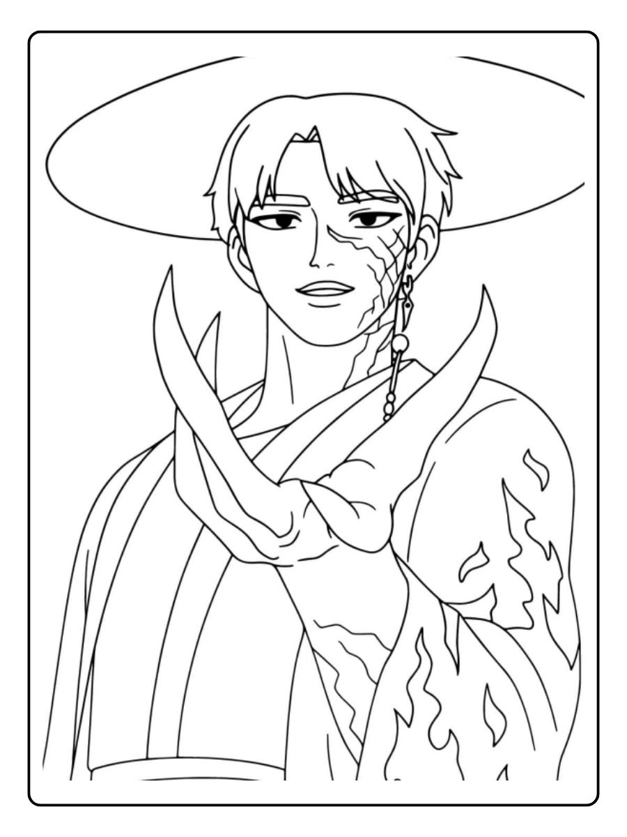 Saja Boys Coloriage (18)