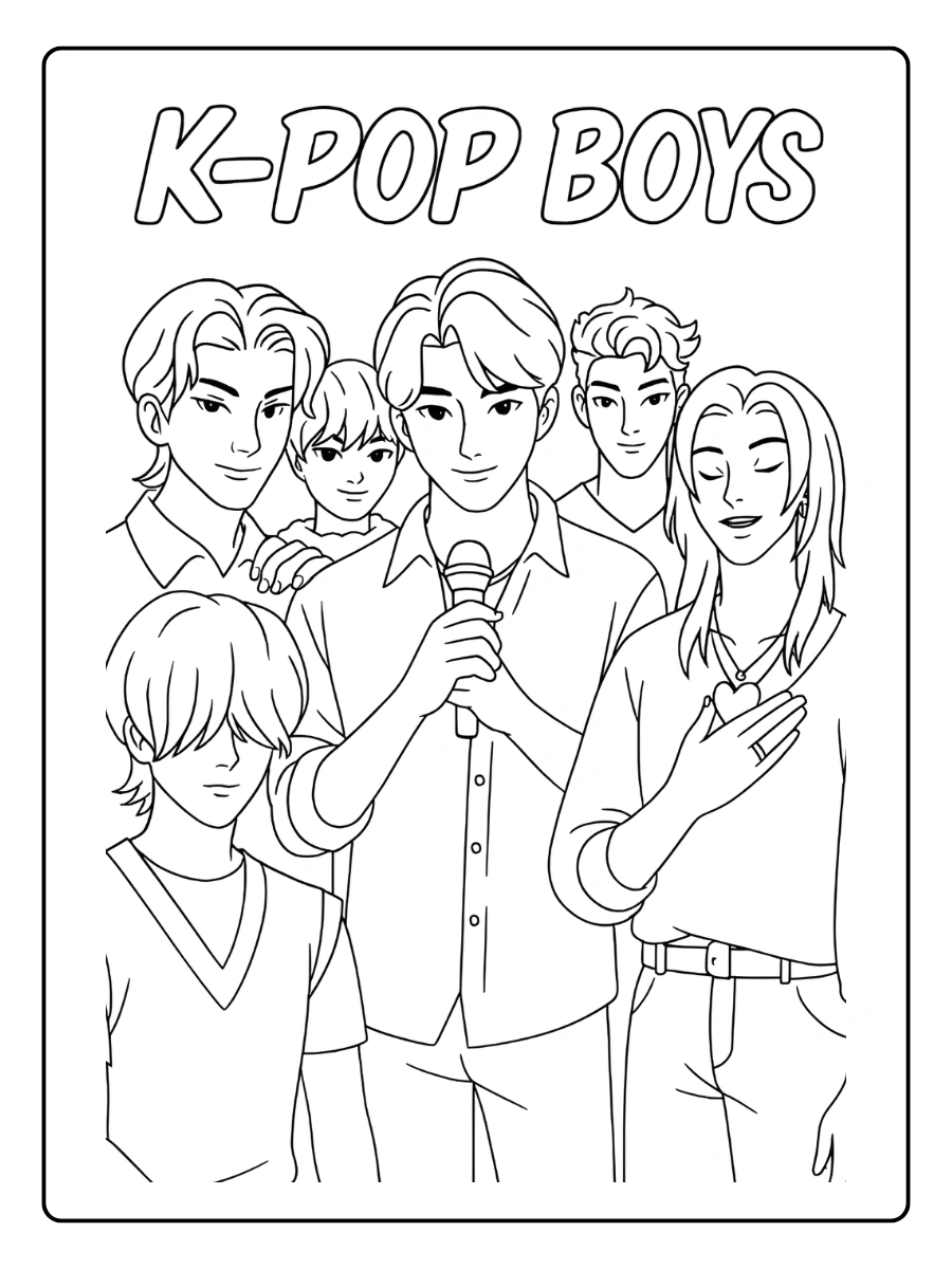 Saja Boys Coloriage (19)