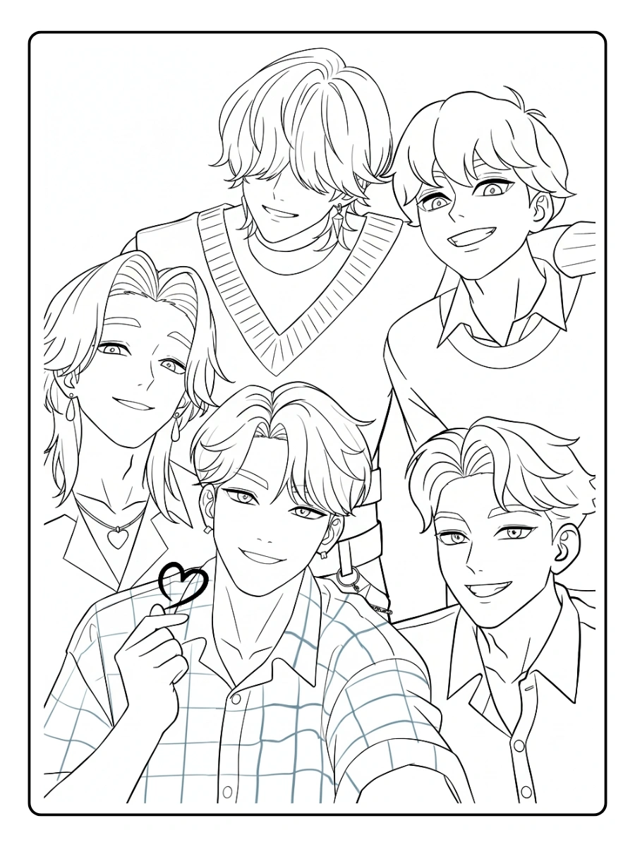 Saja Boys Coloriage (20)