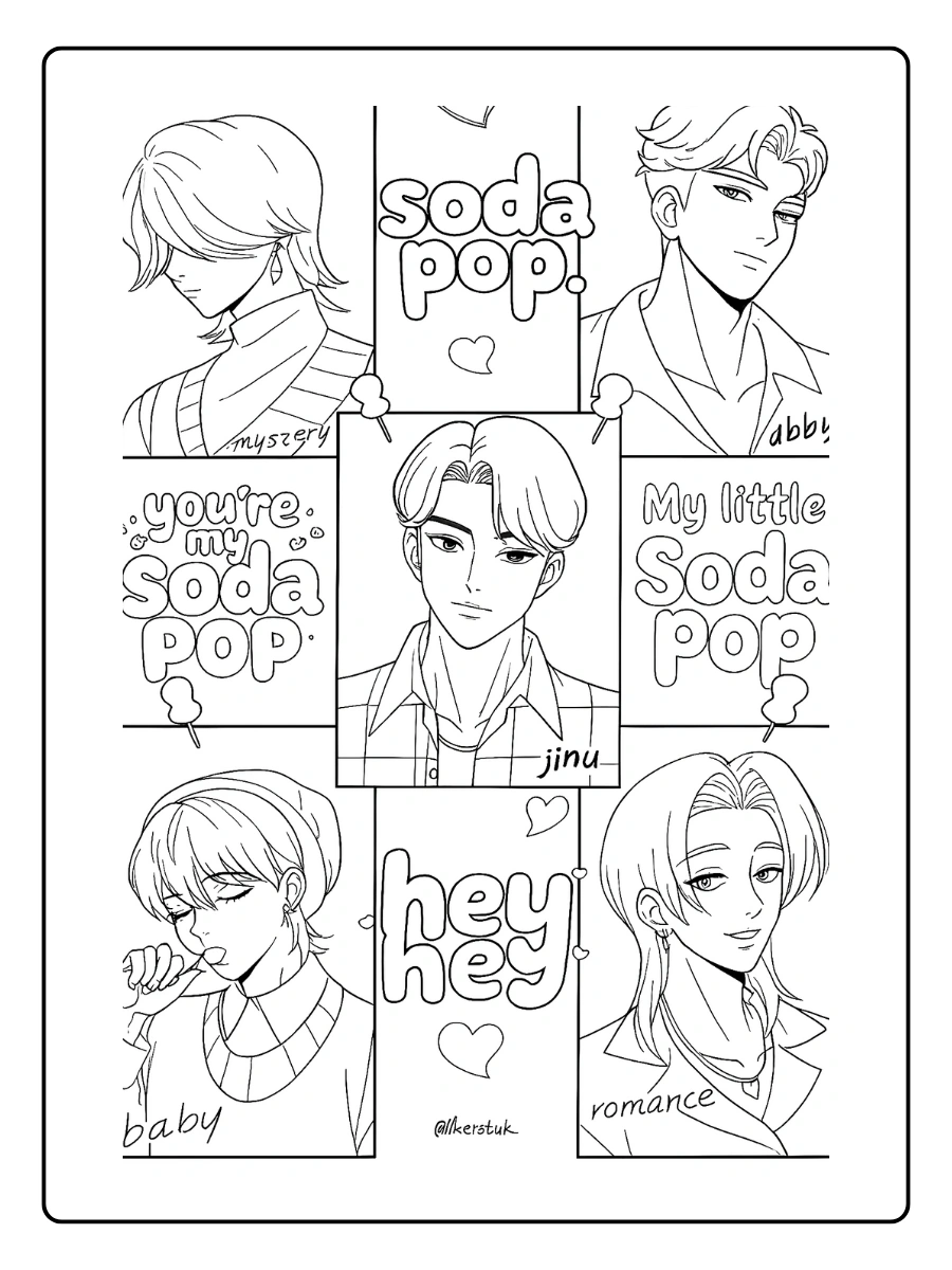 Saja Boys Coloriage (21)