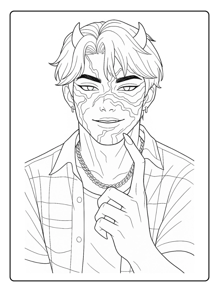 Saja Boys Coloriage (6)