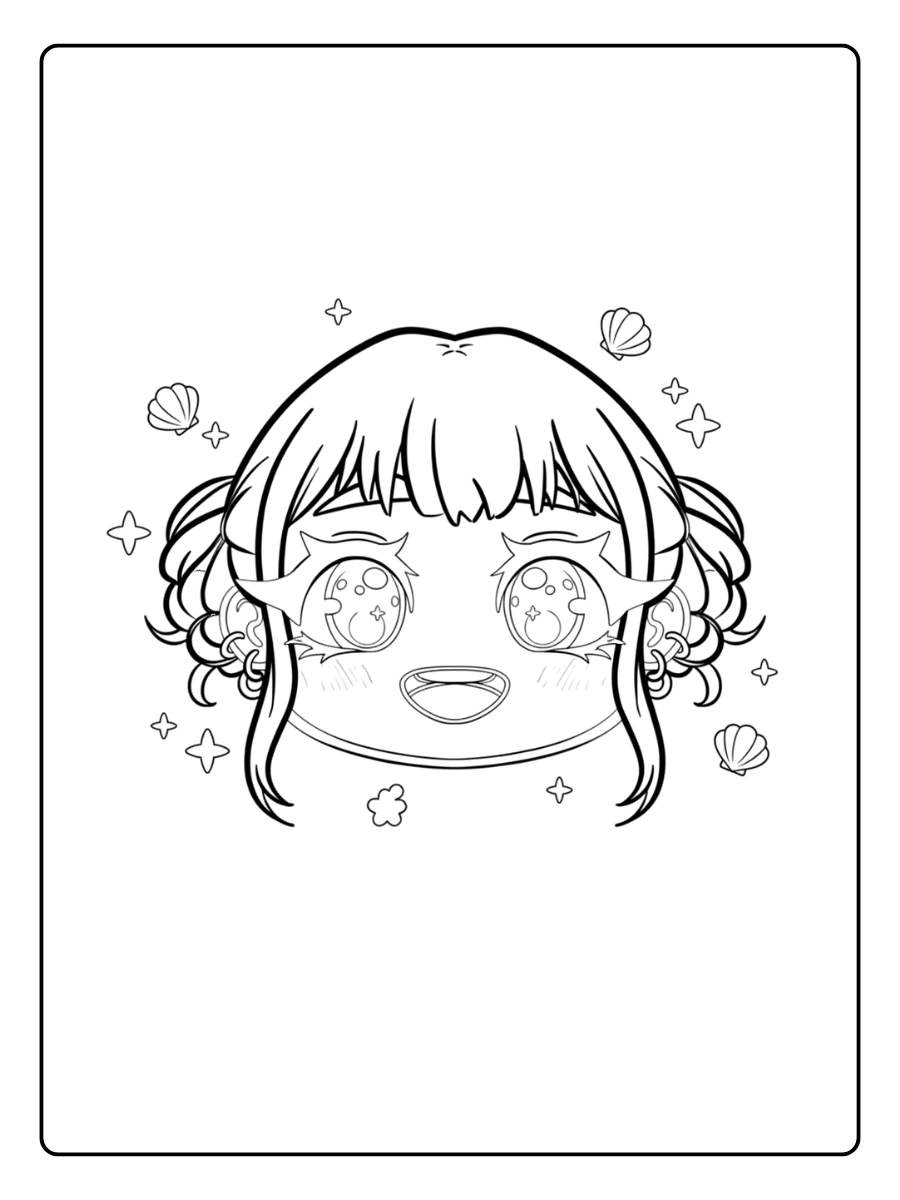 Zoey KPop Demon Hunters Coloring Pages (11)