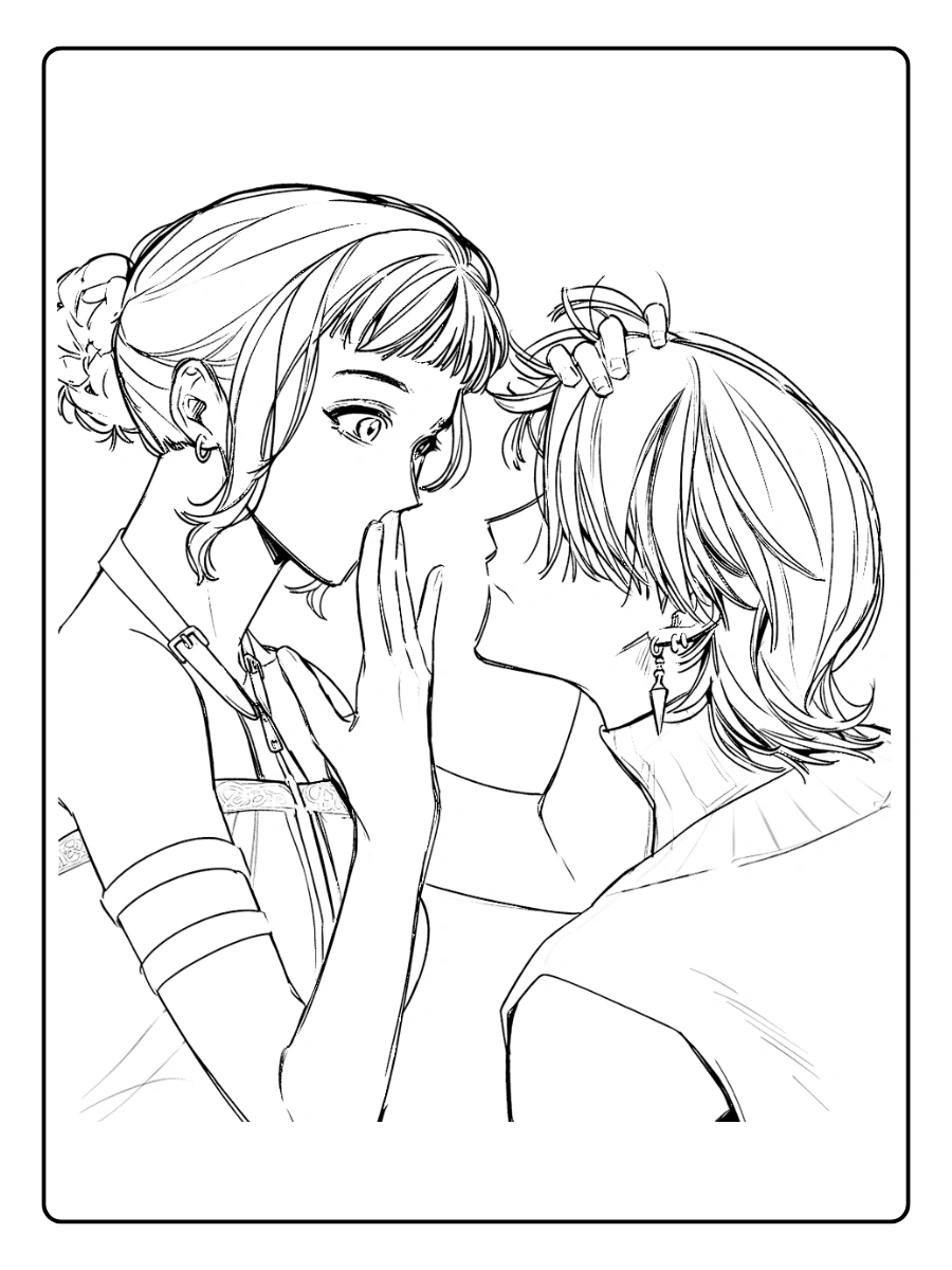 Zoey KPop Demon Hunters Coloring Pages (22)