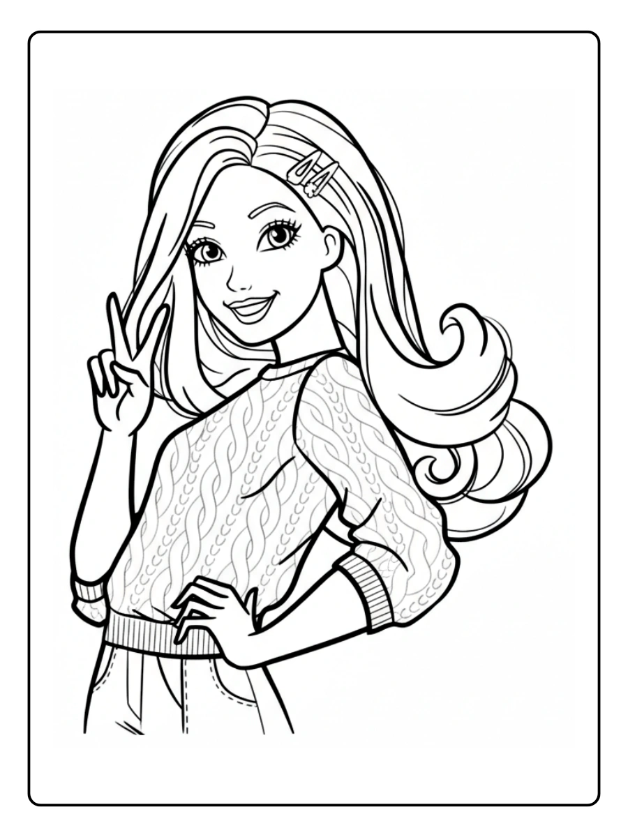 barbie coloriage (10)
