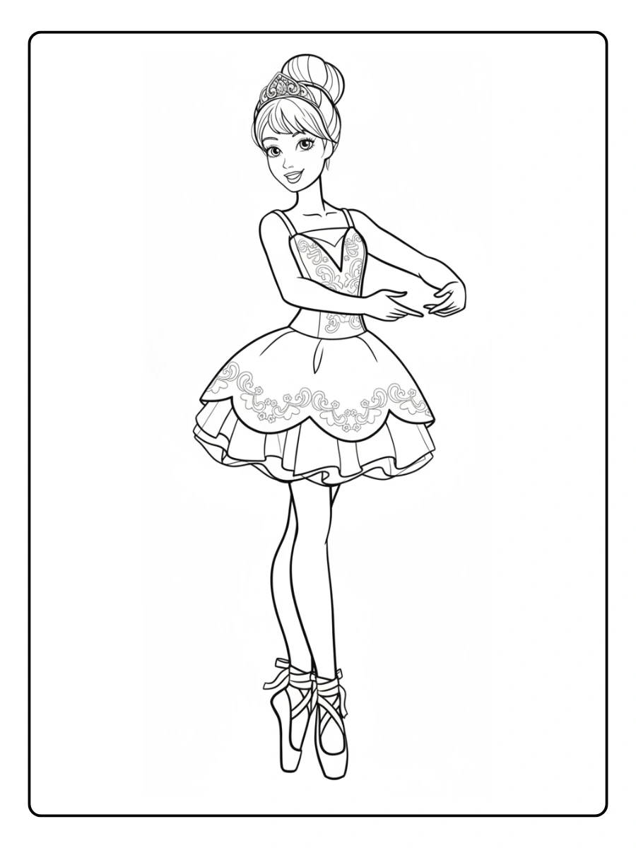 barbie coloriage (14)
