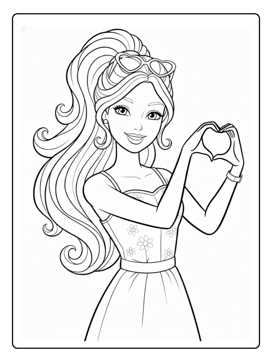 barbie coloriage (2)