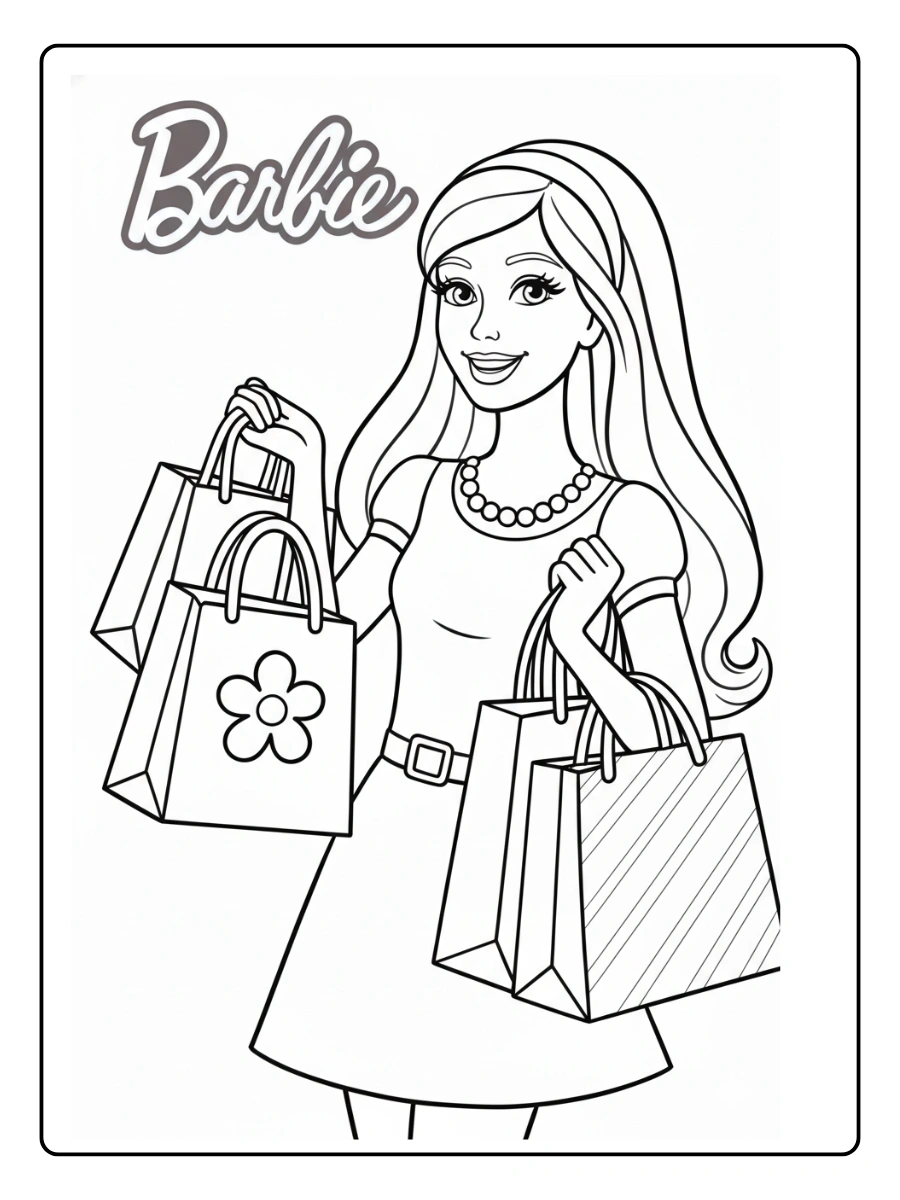 barbie coloriage (8)
