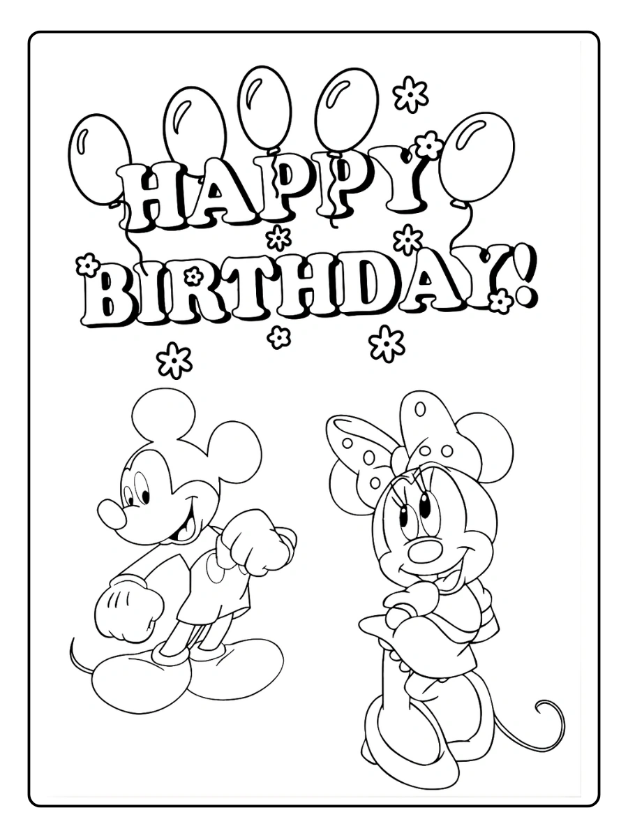 coloriage anniversaire disney (12)