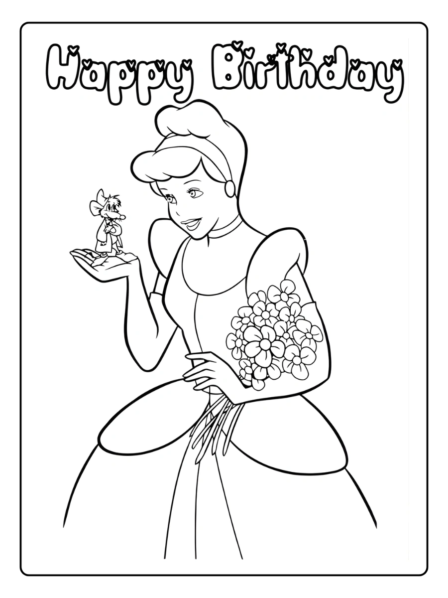 coloriage anniversaire disney (9)