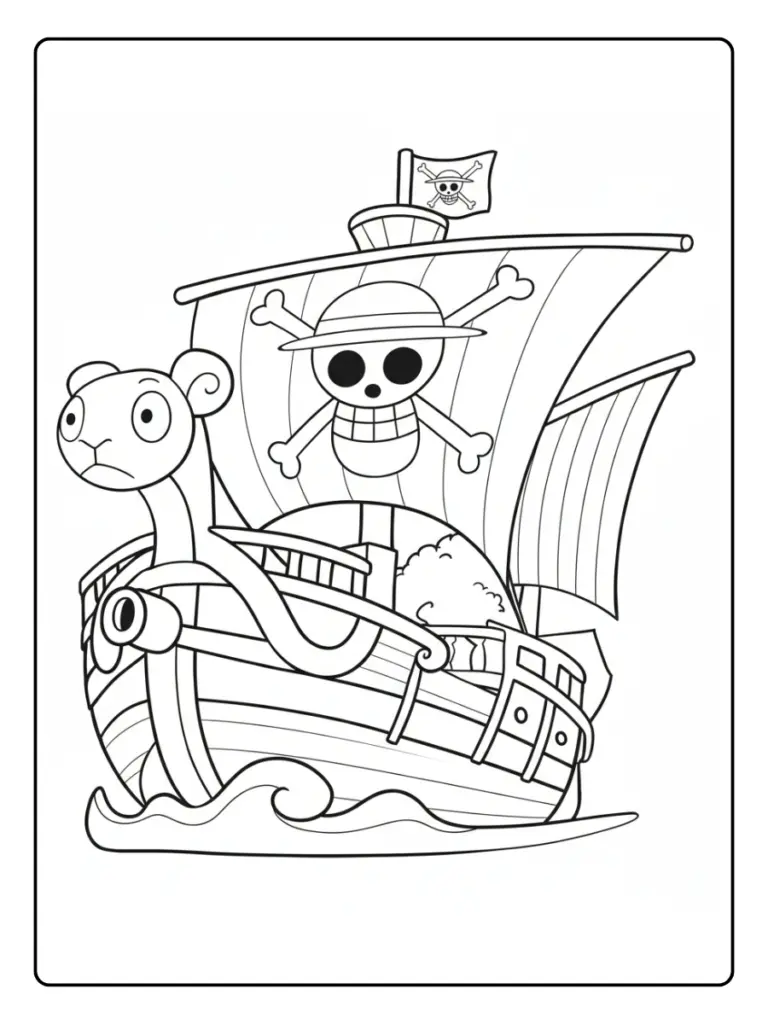 Coloriage Gratuit à Imprimer – Dessins à Colorier PDF & PNG 85 coloriage bateau (2)