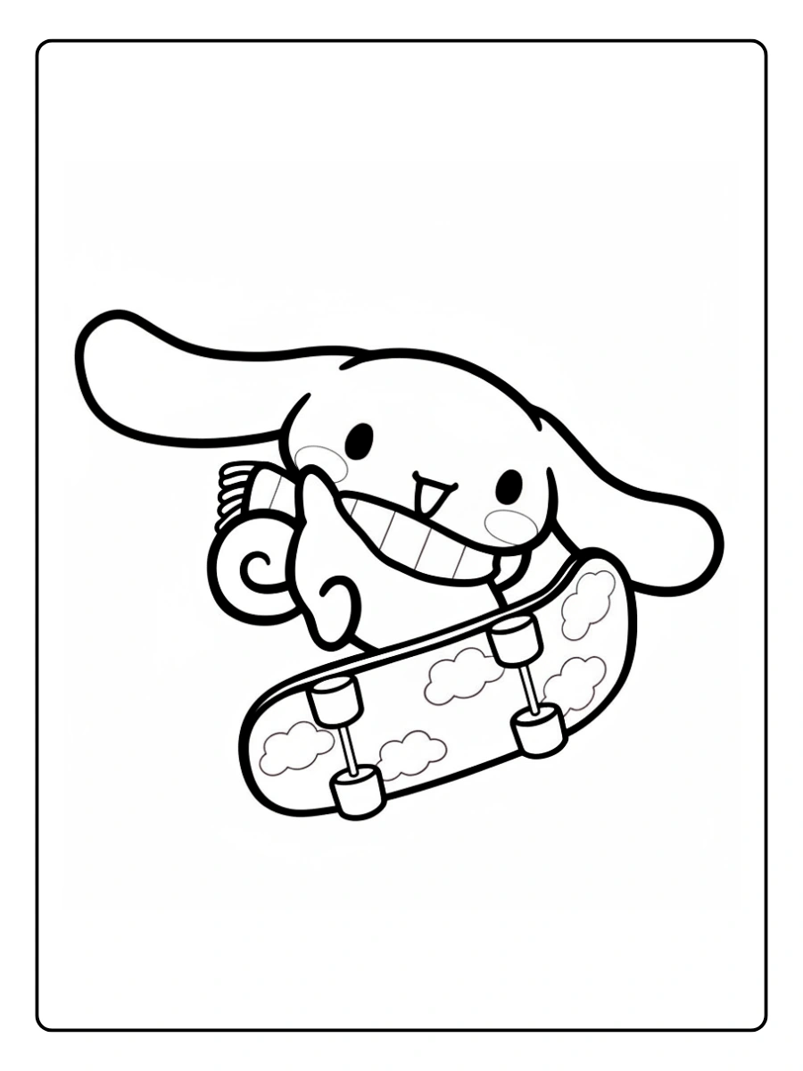 coloriage cinnamoroll (10)