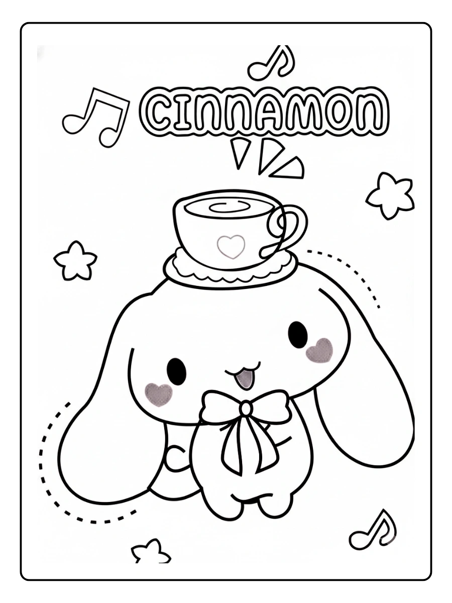 coloriage cinnamoroll (3)
