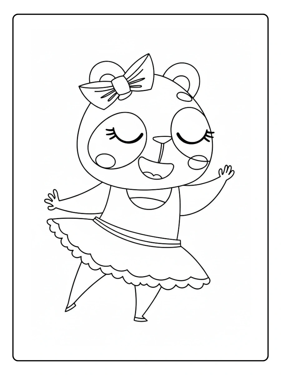 coloriage danseuse (11)