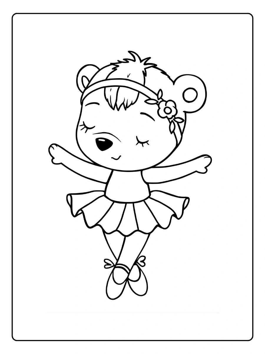coloriage danseuse (18)
