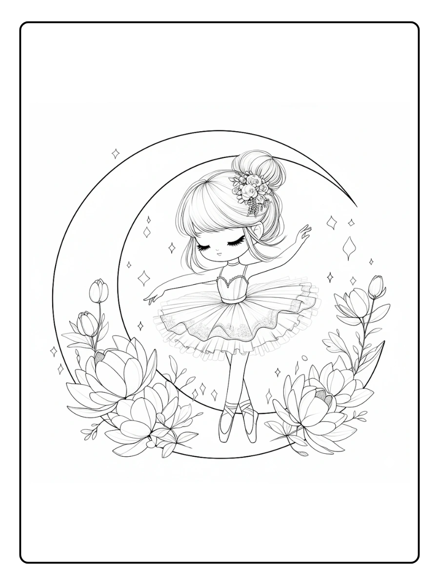 coloriage danseuse (7)