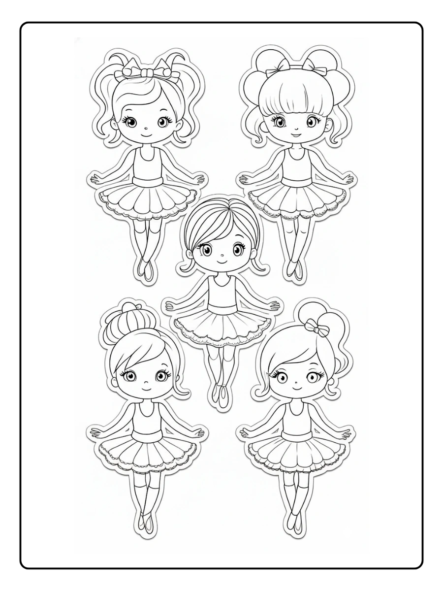 coloriage danseuse (8)