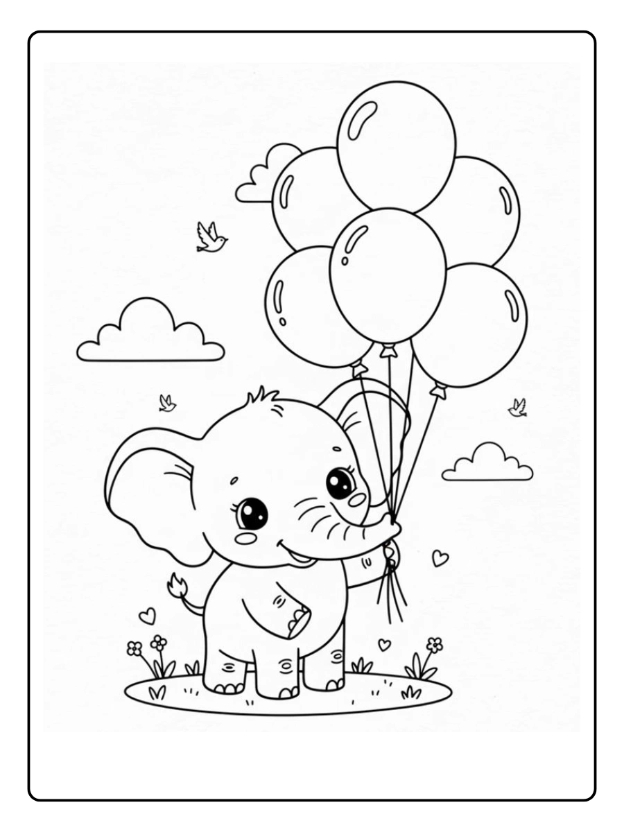coloriage elephant (13)