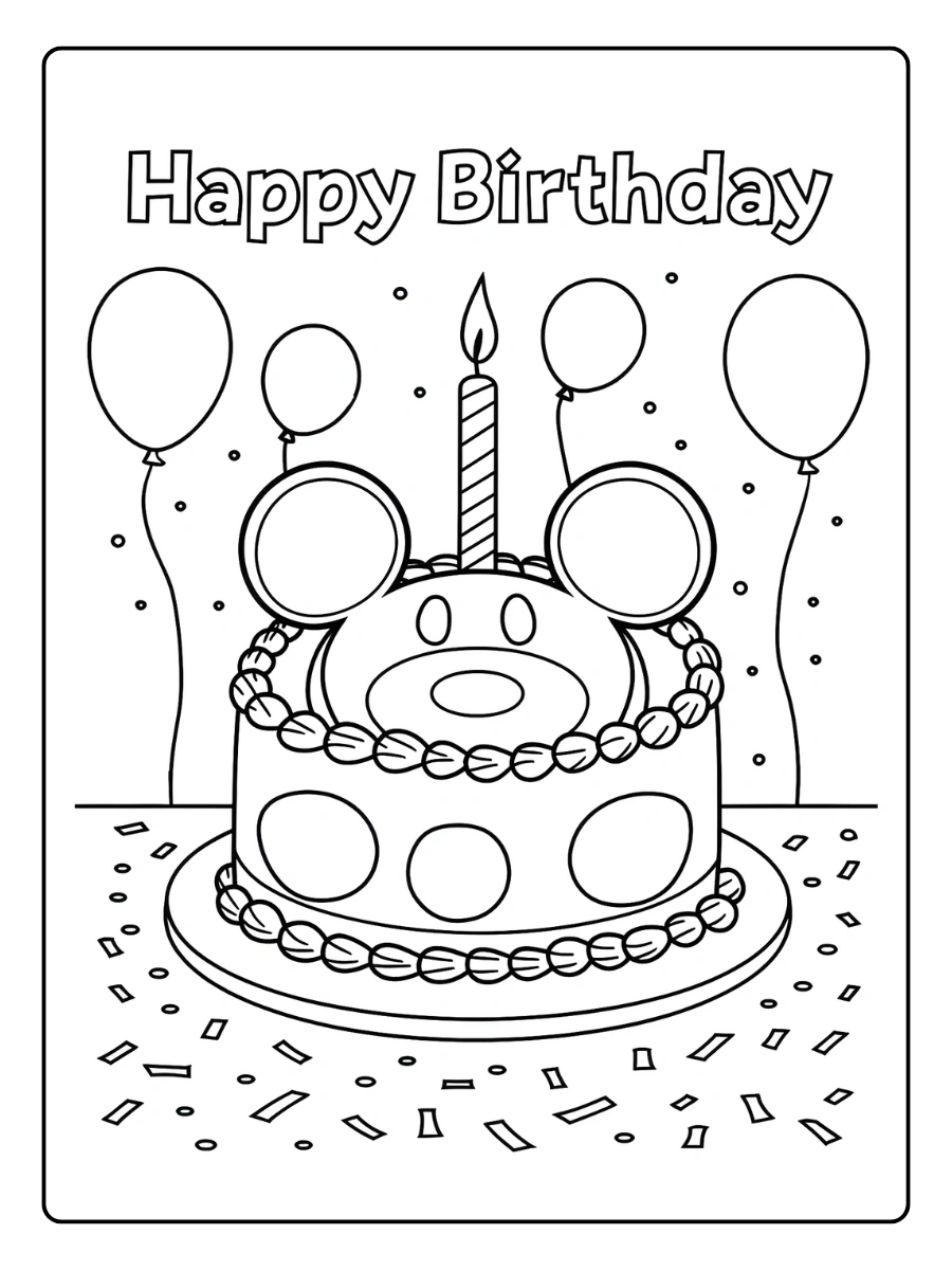 coloriage gateau anniversaire (2)