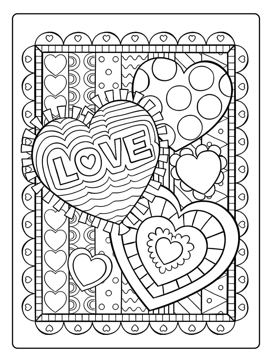 coloriage i love you (15)