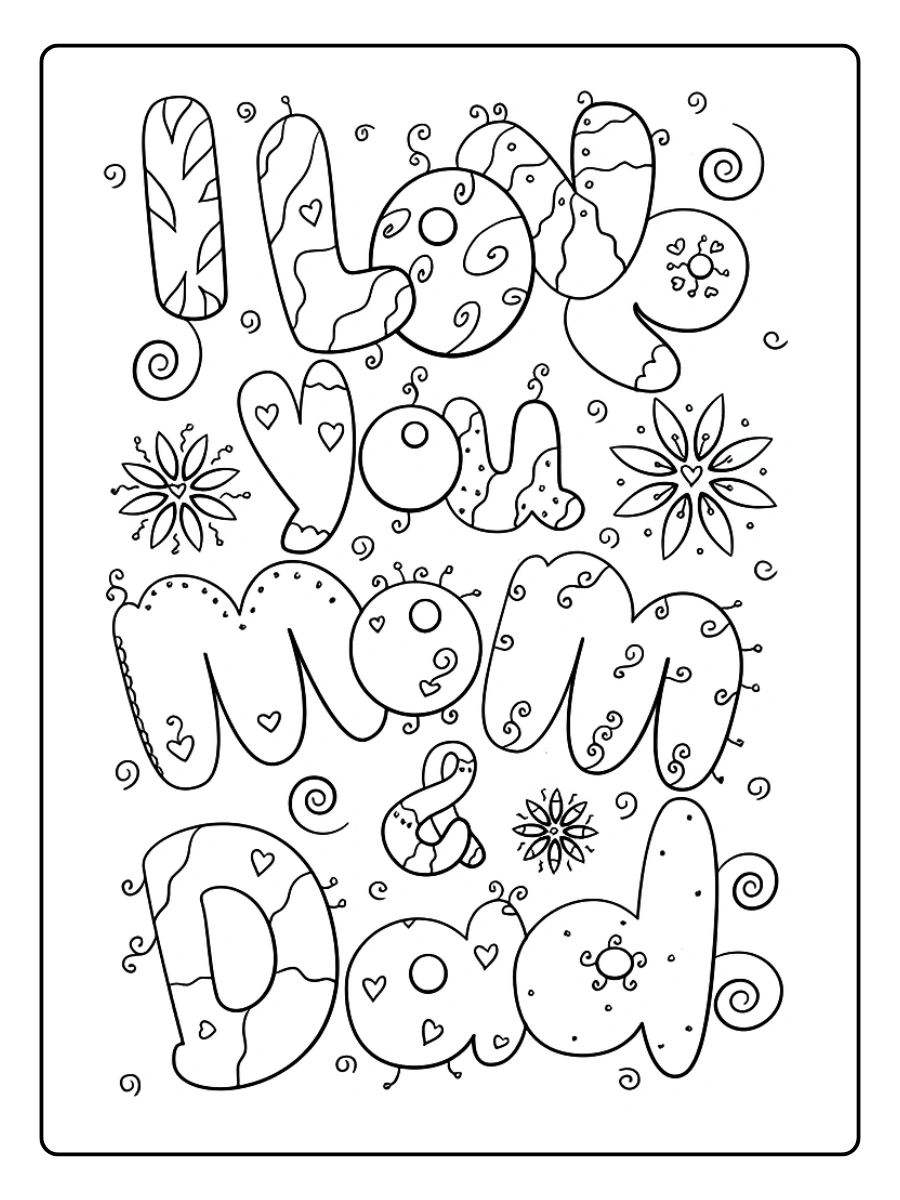 coloriage i love you (3)