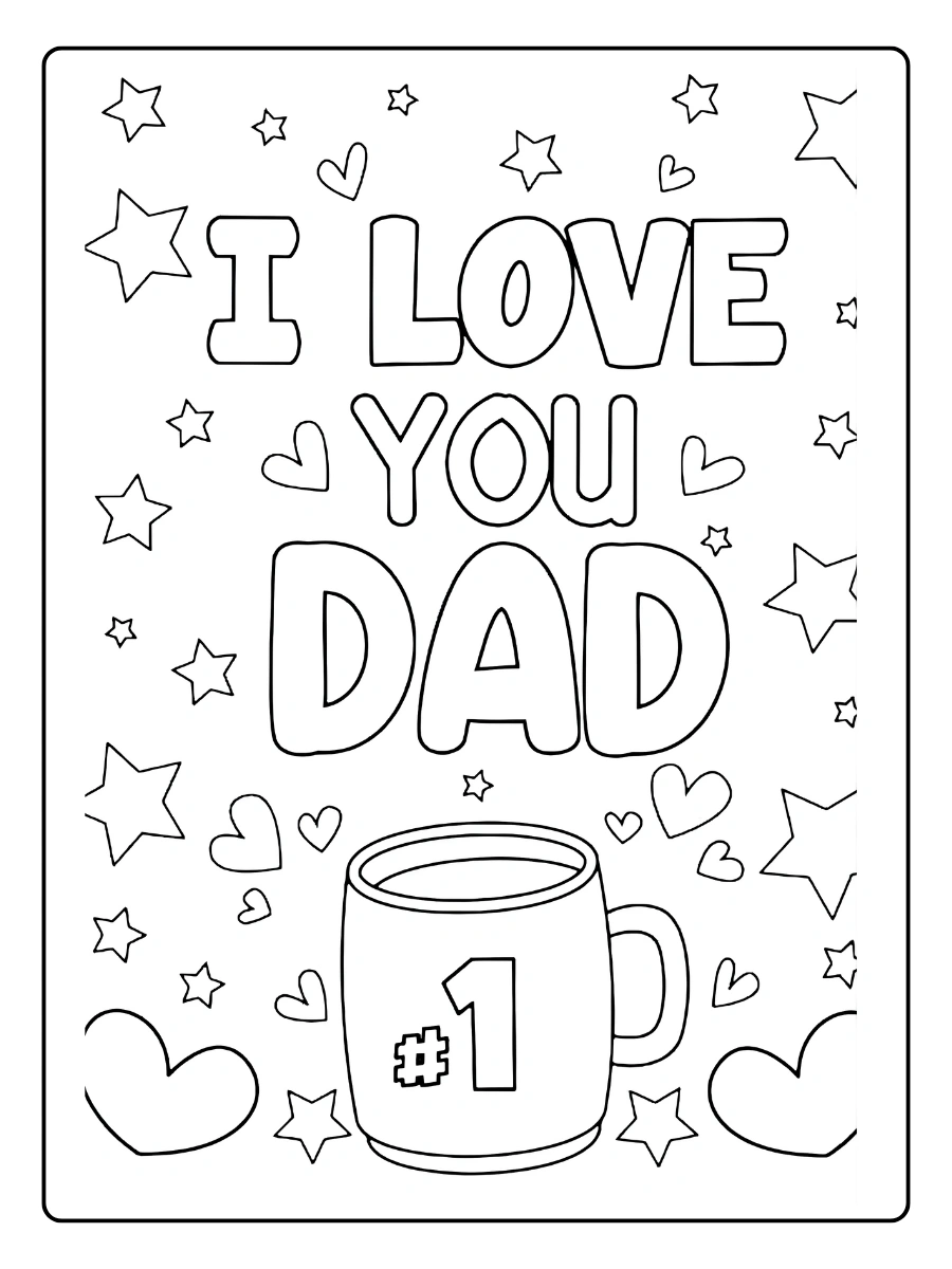 coloriage i love you (4)