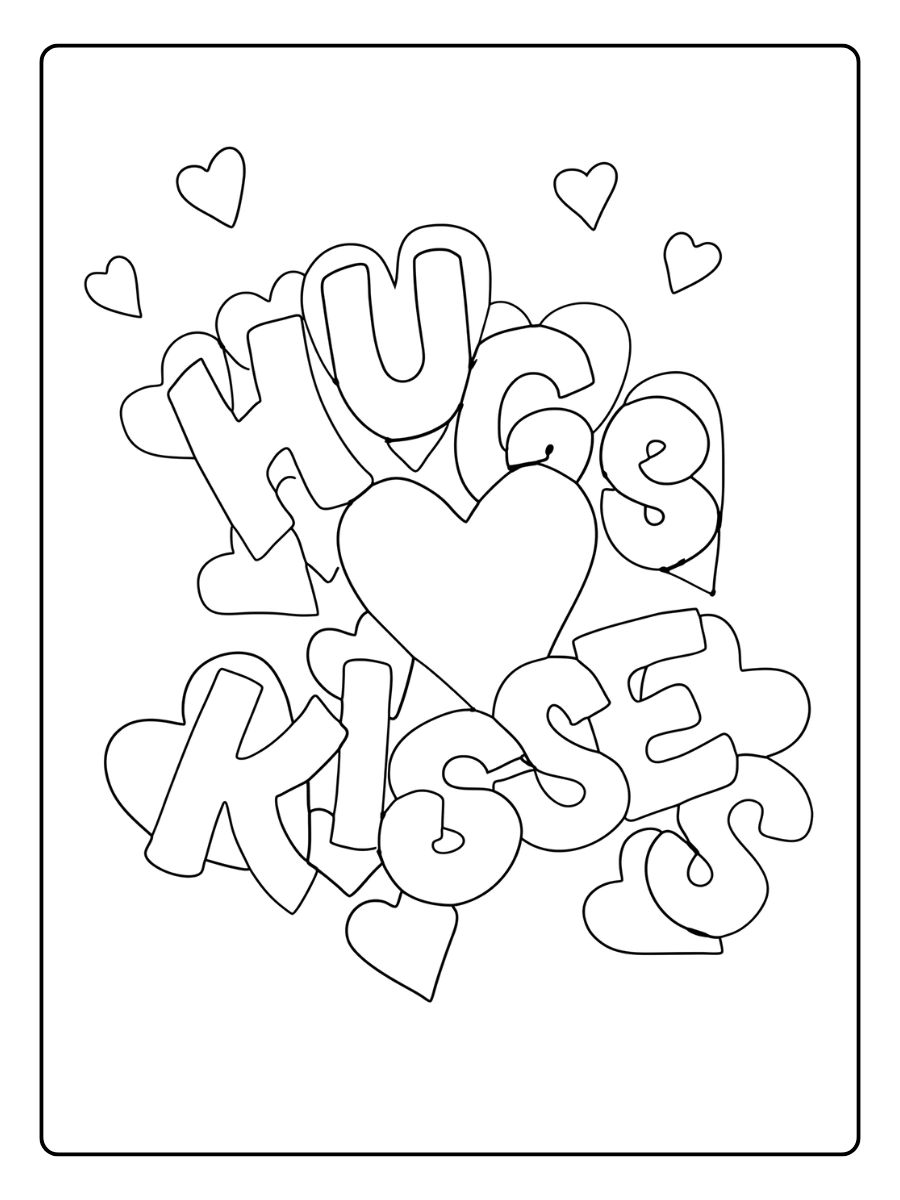 coloriage i love you (7)