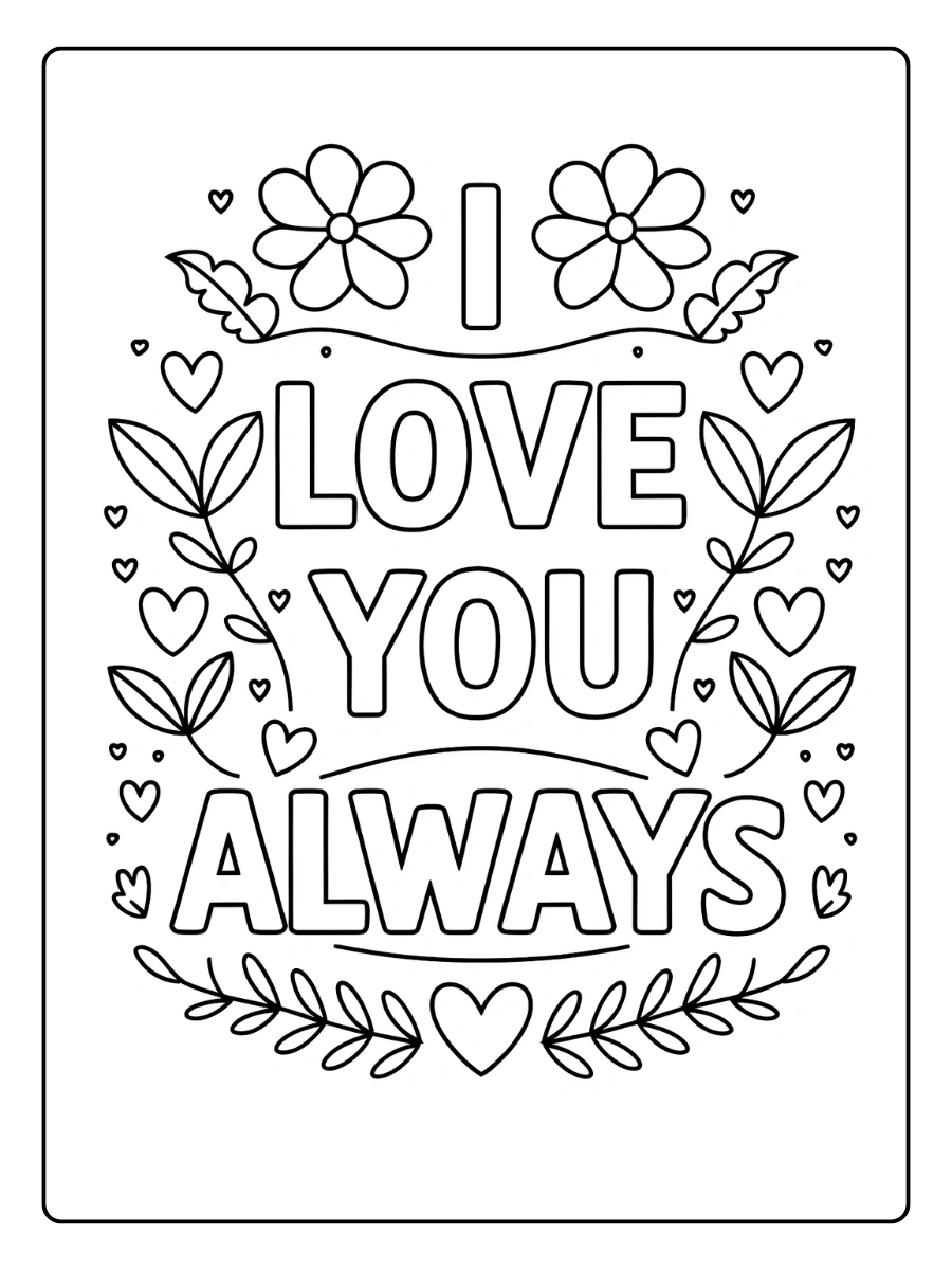 coloriage i love you (9)