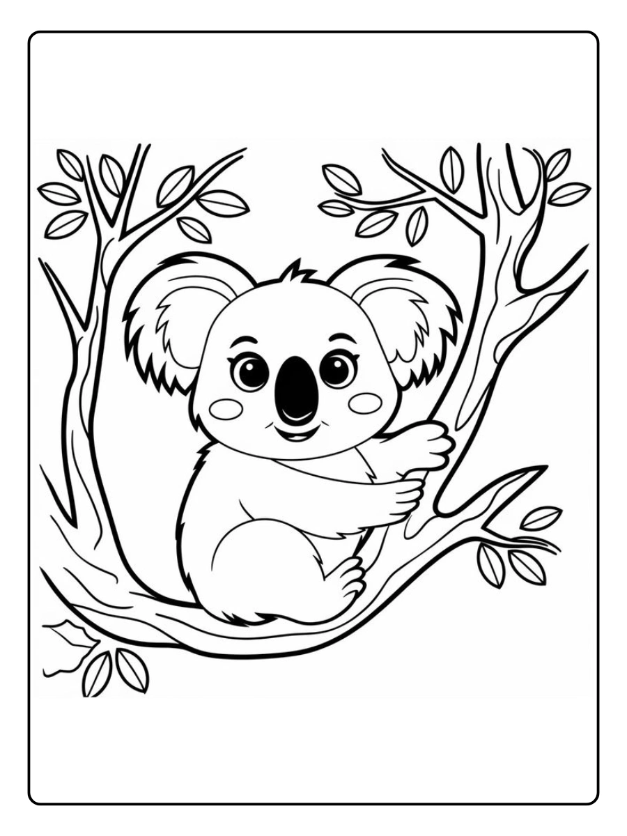 coloriage koala (11)