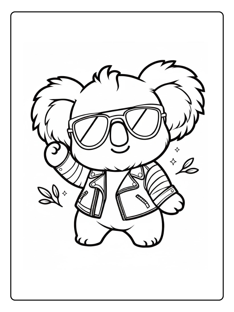 coloriage koala (4)