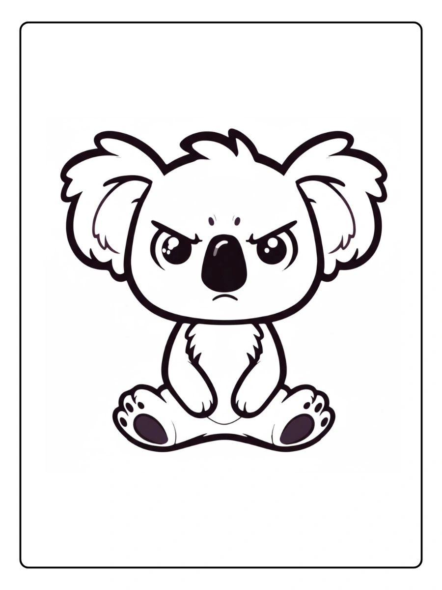 coloriage koala (5)