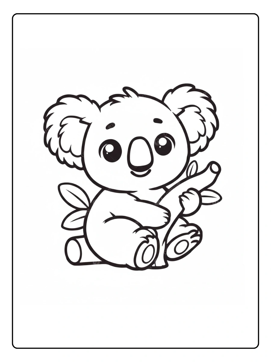 coloriage koala (6)