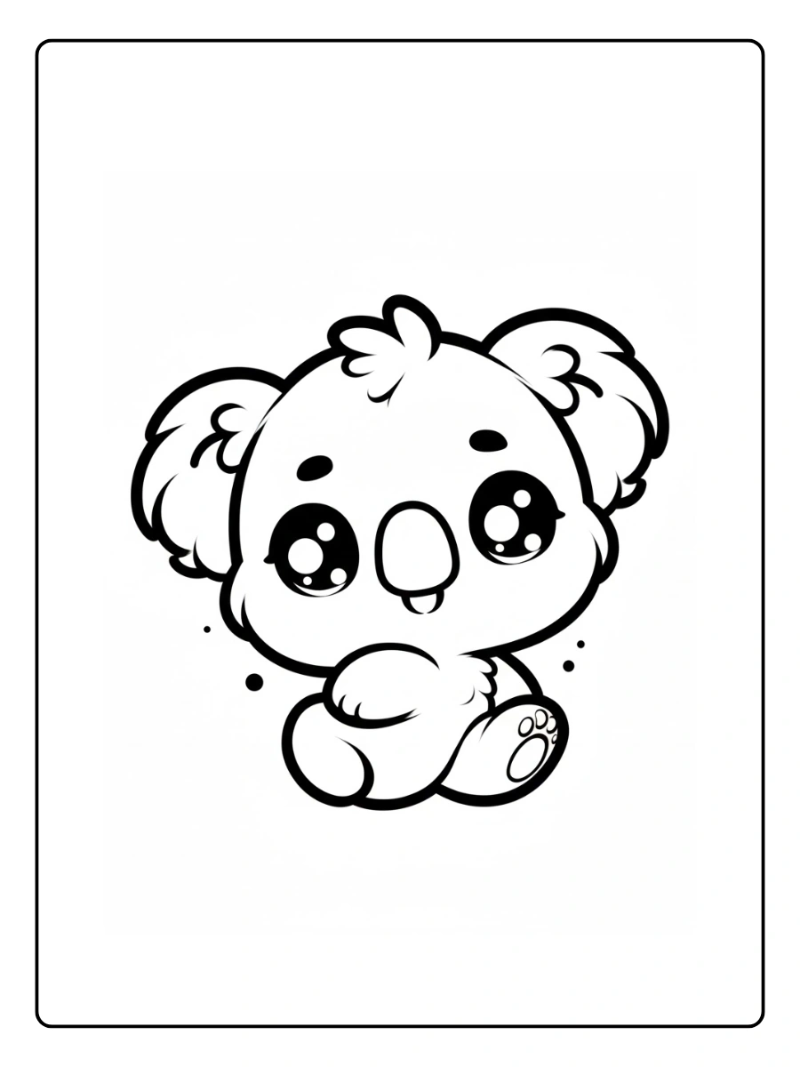 coloriage koala (7)