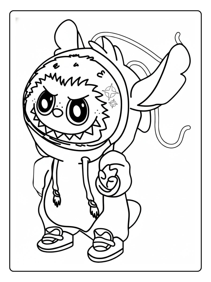 coloriage labubu (10)