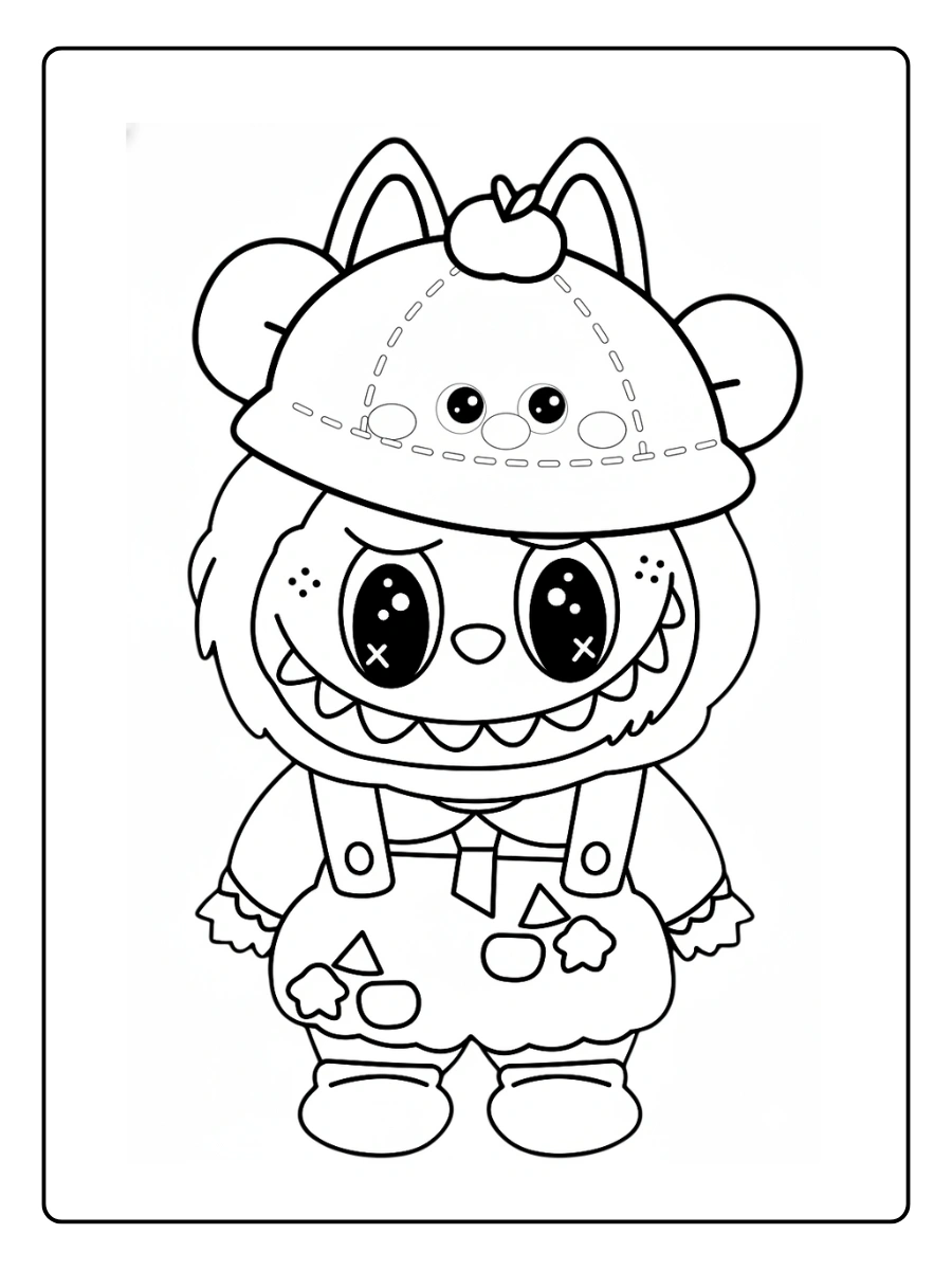 coloriage labubu (7)