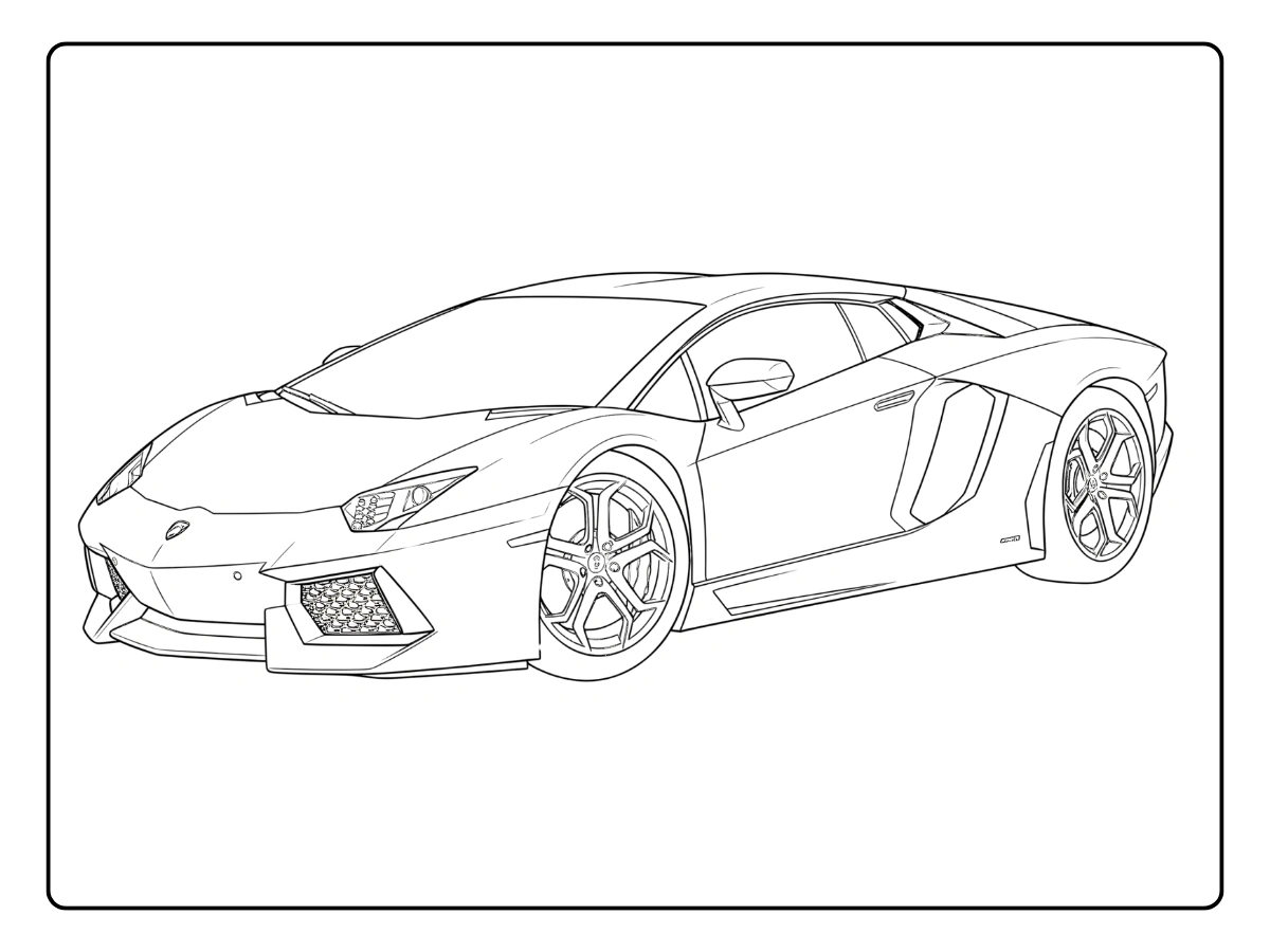 coloriage lamborghini (1)