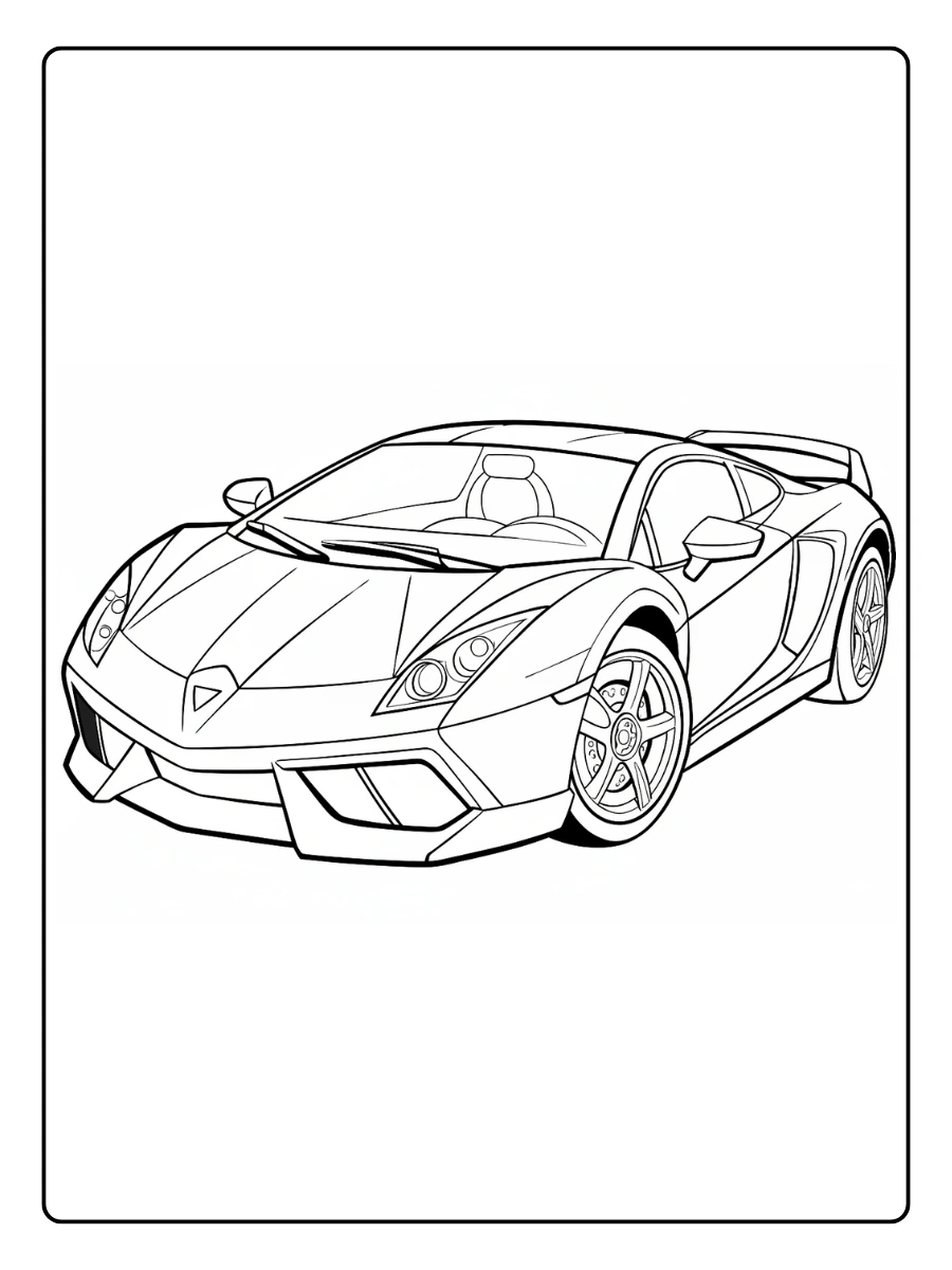 coloriage lamborghini (4)