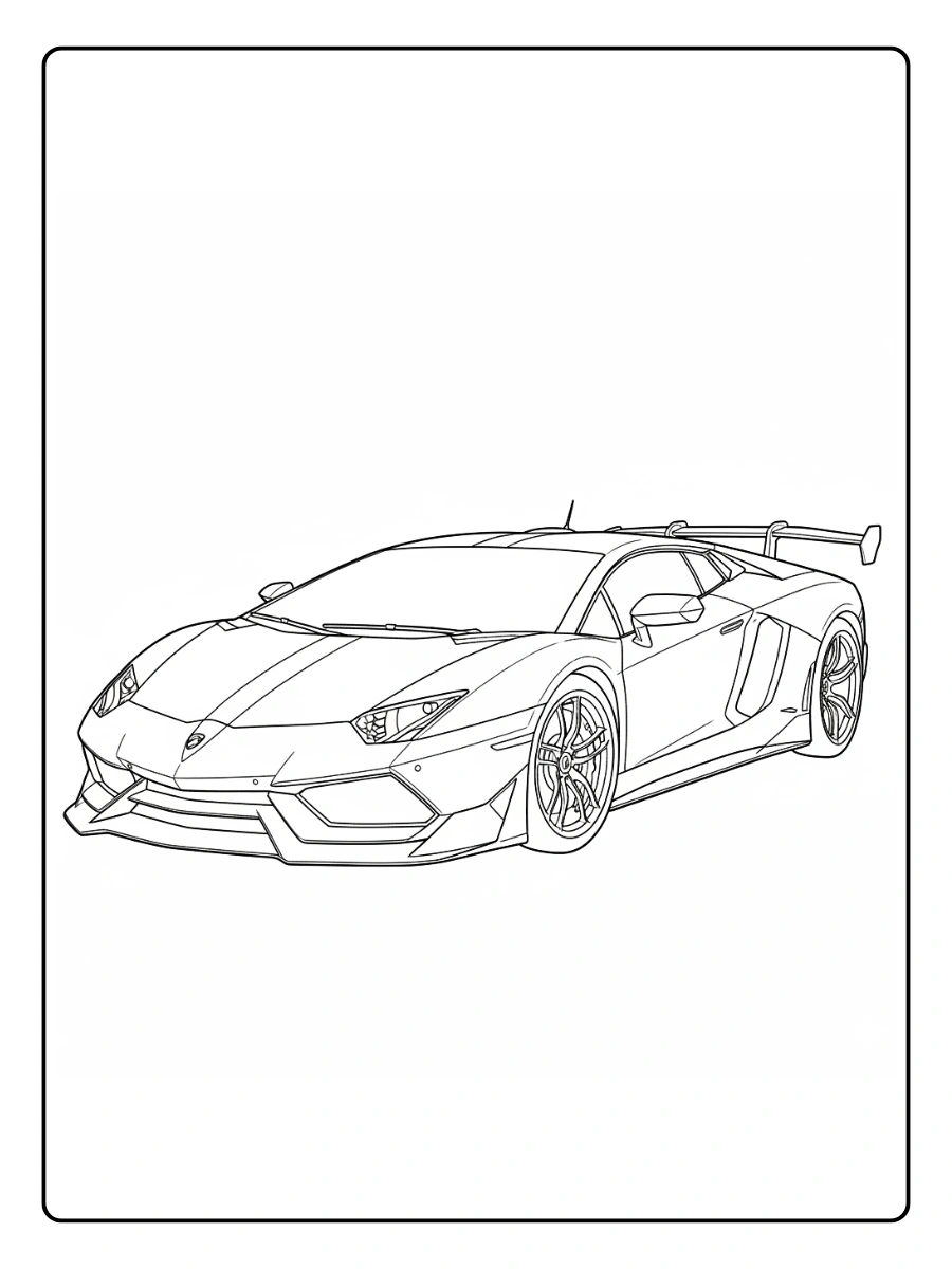 coloriage lamborghini (5)